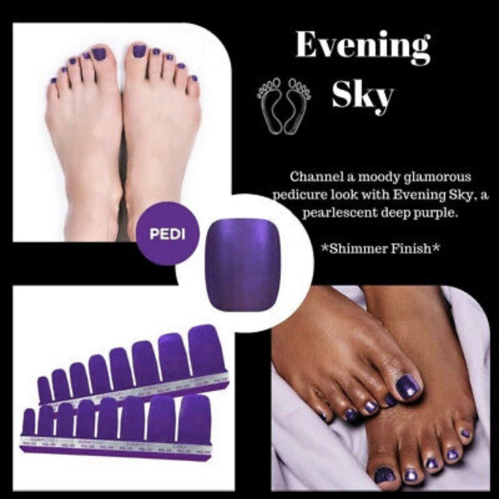 ColorStreet- - Pedicure- Evening Sky - Picture 2 of 4